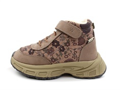 Wheat rose dawn flowers winter boot/sneaker Astoni with TEX